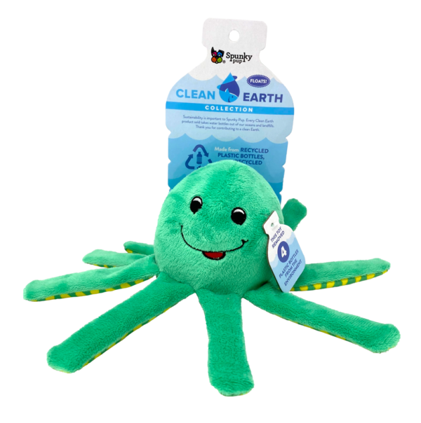 Clean Earth Recycled Plush Octopus - Large